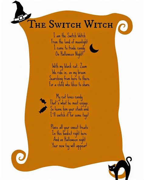 The switch witch poem